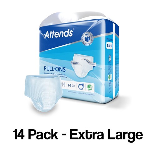 Attends 8xl adult nappies - attends, pull