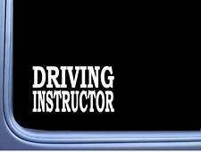 Driving Instructor L811 8 inch Sticker teacher car Decal