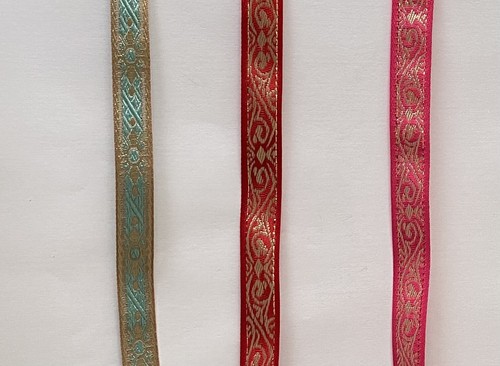 Jacquard woven ribbon - , ribbon/trim