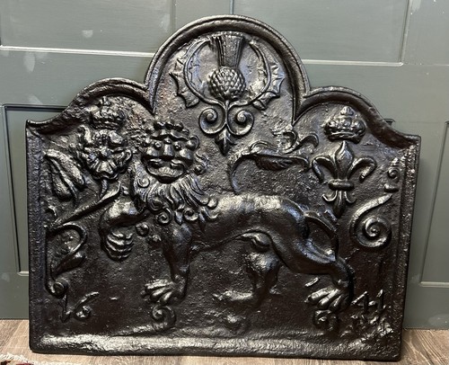Antique fireback english - fireback,,