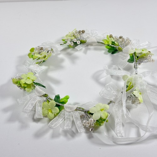 Mint green flower - flower, crown