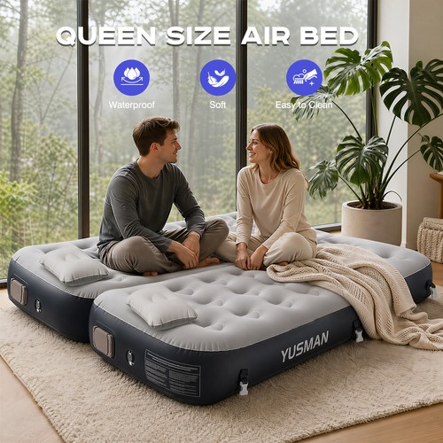 Double high raised inflatable - double,