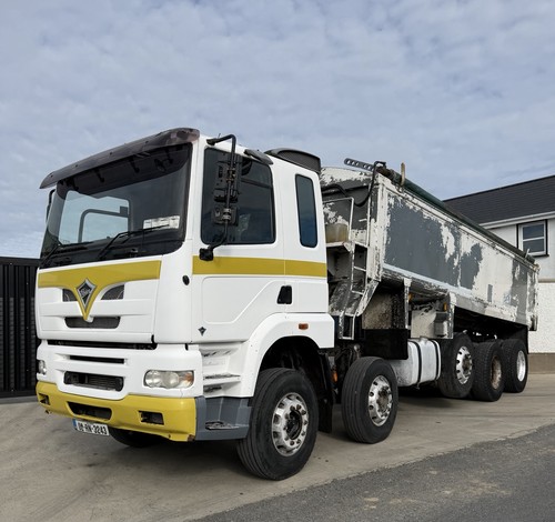 2002 foden alpha 8x4 - 8x4, tipper