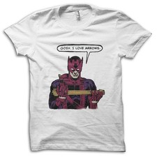 Hawkeye Arrows Funny Avengers Movie Reference T-Shirt M5779