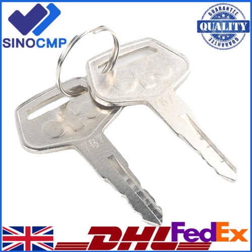 2pcs 787 keys for ignition - keys,