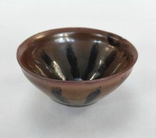 Vintage handcrafted glazed tea