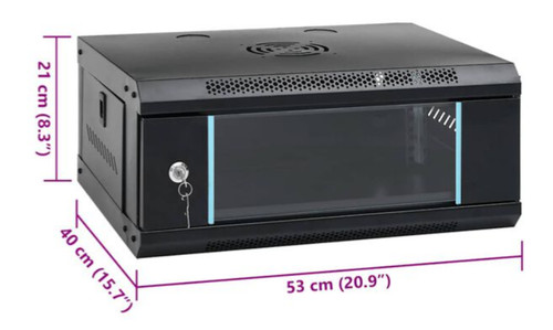 400mm network data - 4u, cabinet