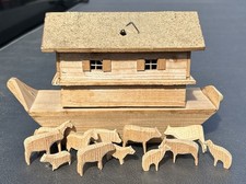 Antique Primitive Wooden 8”