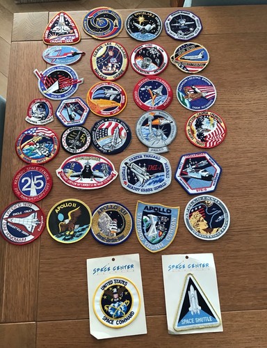 Various nasa patches apollo - nasa, -apollo