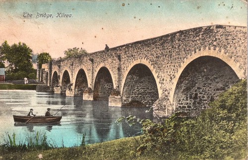 Kilrea bridge salmon - salmon, fishermen