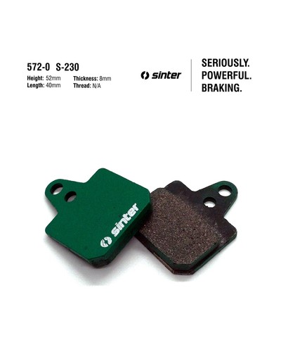 Sinter kart brake pads 230 - kart,