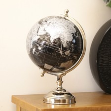 33cm Tall World Globe Vintage
