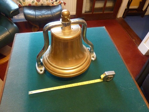 Dennis brass fire engine bell - fire,