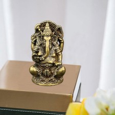 Copper Lord Ganesha Figurine