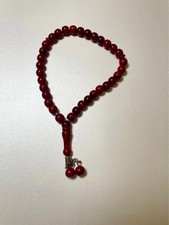 Deep Red Elegant Style Oval