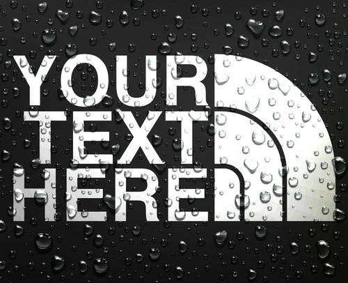 Tnf style custom text - style,