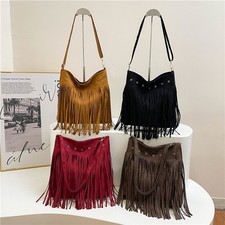 Women Tassel Shoulder Bag