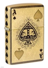 ZIPPO ★ ACE OF SPADES (Premium - 540° fusion process)