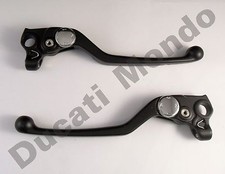 NEW black front brake & clutch lever pair for Ducati ST2 748 916 996 Monster SS