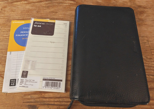 Vintage black leather - vintage,