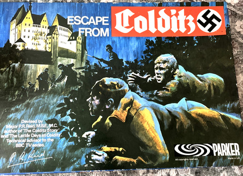 Escape from colditz board - escape,