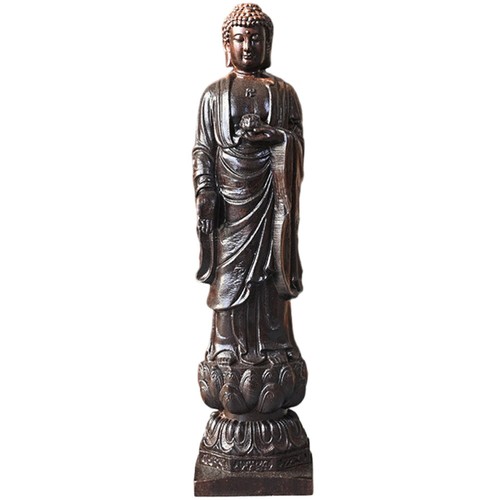 Standing buddha garden statue - garden,