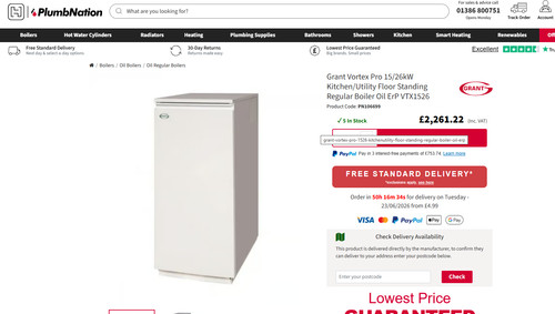 Grant vortex pro 26kw - grant,