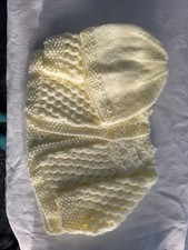 Hand Knitted Baby Matinee Coat