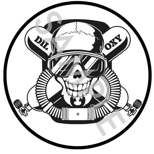 Ccr rebreather scuba skull - ccr,