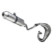 Exhaust system LeoVince X-FIGHT complete system, stainless steel for Derbi DRD