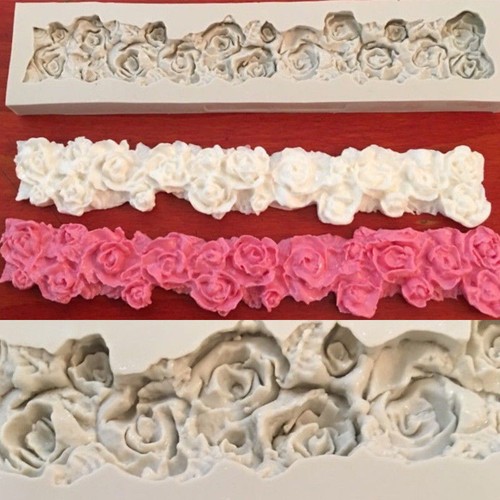 Rose flower border - rose,