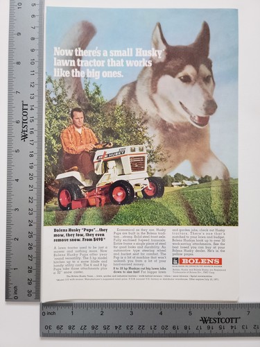 Authentic bolens husky lawn - bolens,