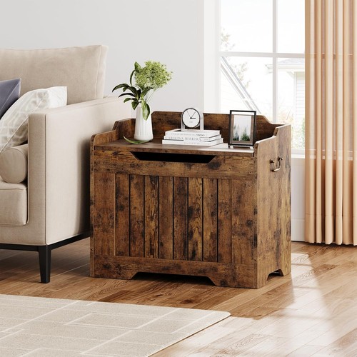 Storage chest wooden - storage, 24.8"
