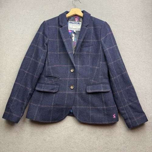 Joules tweed jacket navy - tweed,