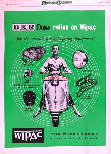 Dkr dove 1957 motor scooter - dkr,