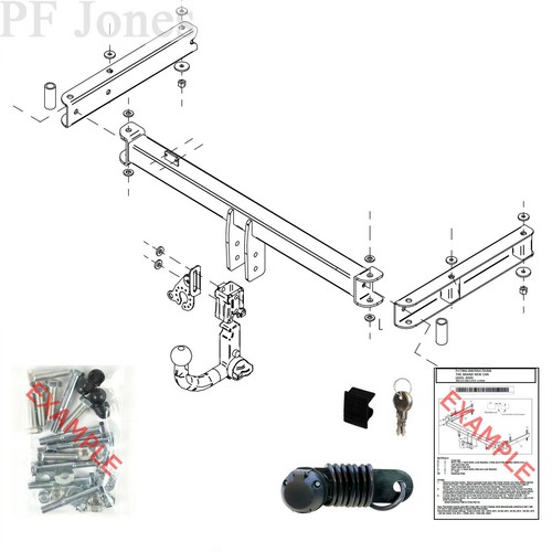 Tow trust towbar for - for, audi