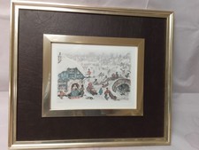 Anton Pieck ~ Vintage framed