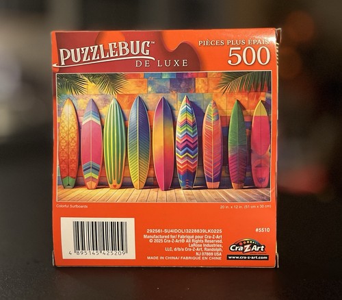 Colorful surfboards 500 piece - colorful,