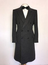 CROMBIE - Mens Long GREY Heavy