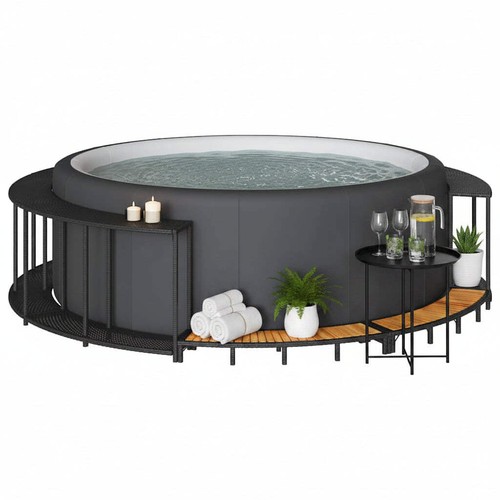 Hot tub surround with - surround, storage