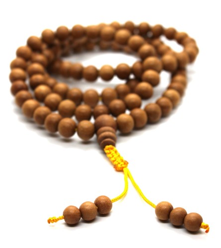 Sandalwood mala aromatic - sandalwood,