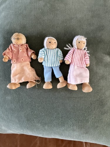 Wooden dolls house - wooden,