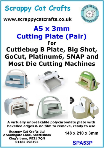 Big shot foldaway cutting pads - shot,