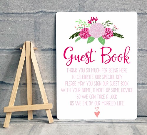 Guest book wishing tree - a5,