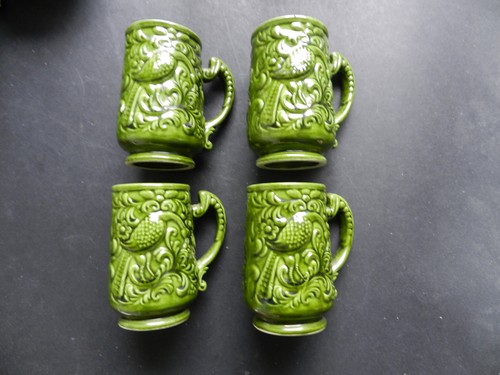 Four vintage portugal - vintage, majolica