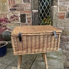 Wicker hamper large picnic - wicker,