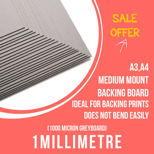 1000 micron greyboard a4 - micron,