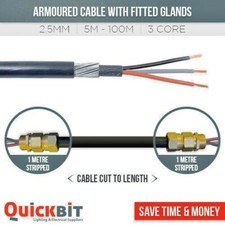 2.5MM 3 CORE ARMOURED CABLE