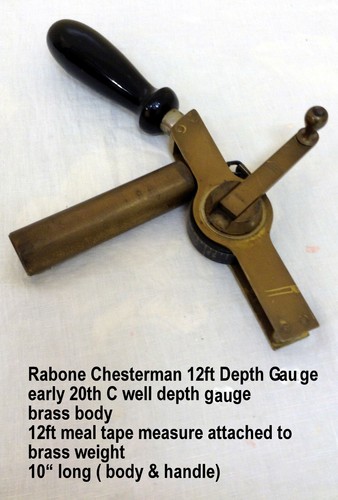 Well depth gauge - depth,