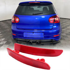 2Pcs Rear Bumper Tail Red Reflectors Light Fit for VW Golf 5 MK5 R32 2006-2009